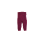 Legging côtelé bordeaux pour enfant.