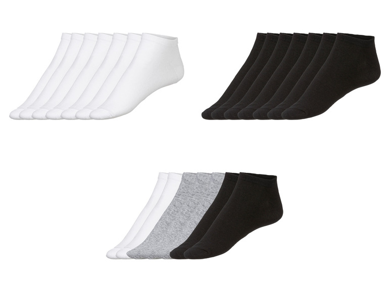 Aller en mode plein écran : LIVERGY® Lot de 7 paires de chaussettes homme - Image 1