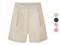 Shorts beiges à plis