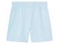 Shorts en jersey bleu clair pour enfant.