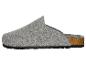 Pantoufles en feutre grises avec semelle en liège