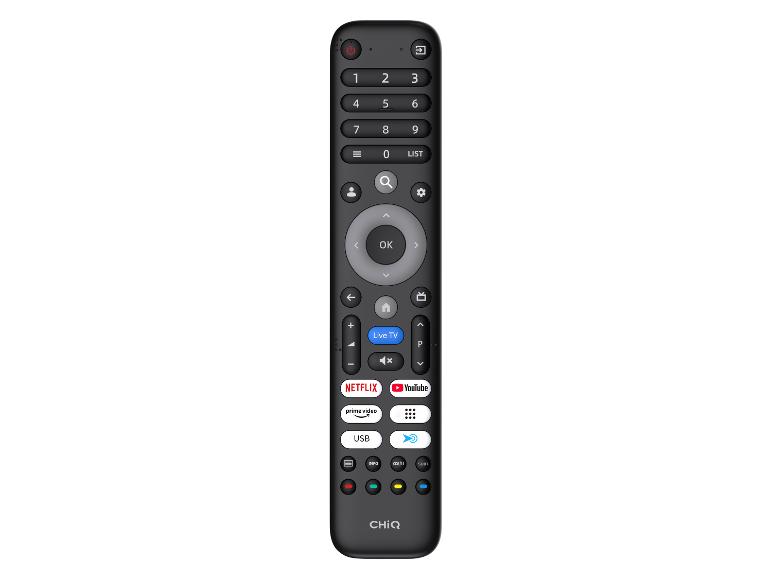 Télécommande De Remplacement Neuve Pour Téléviseurs Chiq U43H7A, U50H7A, U50H7S