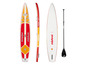Un paddleboard gonflable Mistral Race 12'6'' avec pagaie.