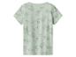 T-shirt enfant vert clair avec motif de skateboards