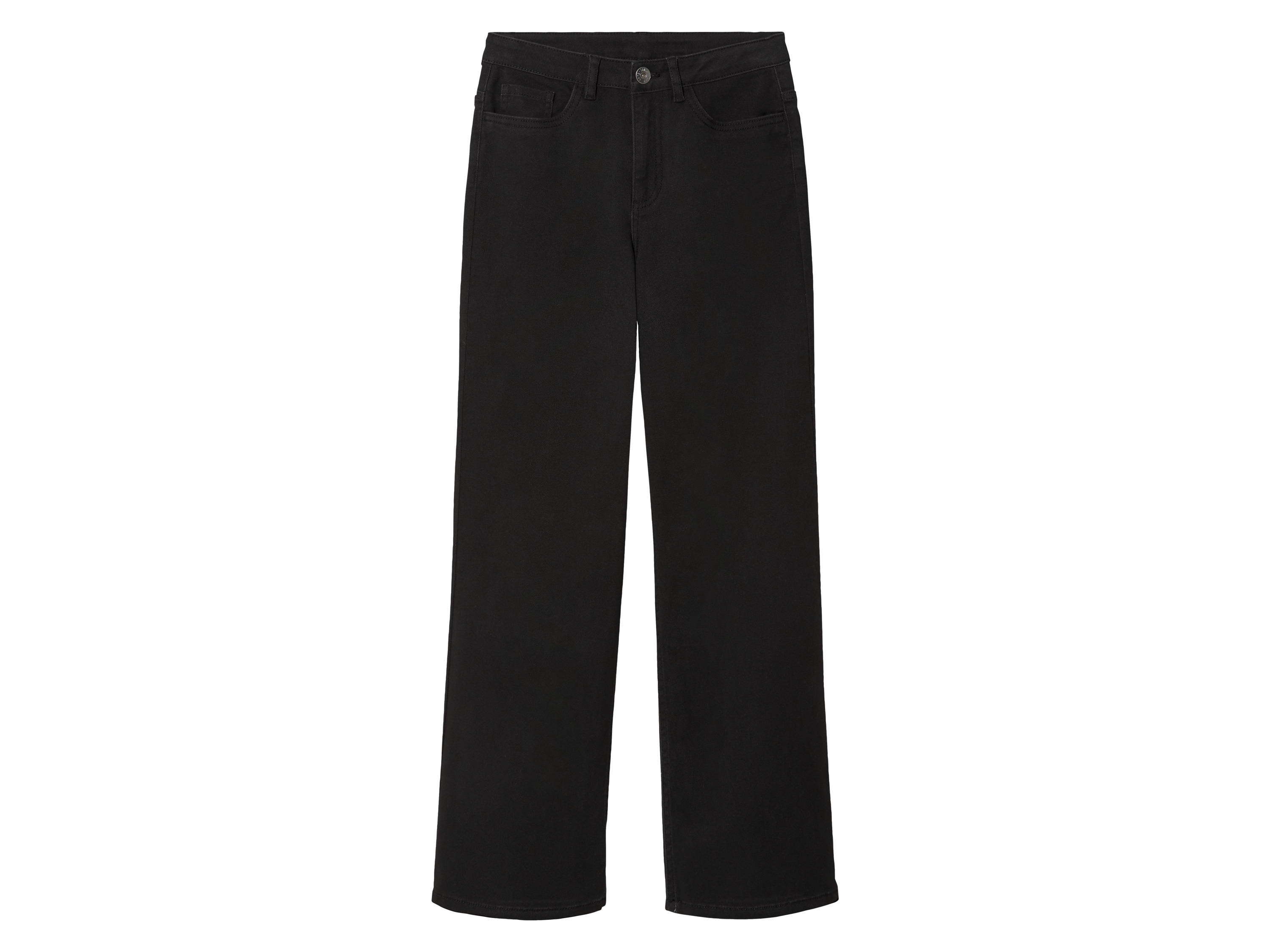 pepperts!® Jean Wide Leg fille (noir, 11-12 ans)