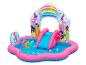 Piscine gonflable Disney Princess avec toboggan.