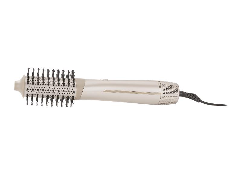 Brosse coiffante rotative beige