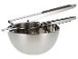 Presse-purée SilverCrest en acier inoxydable avec bol