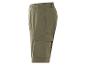 Shorts cargo kaki à taille élastique.