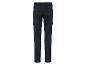 Pantalon cargo bleu marine avec ceinture élastique.