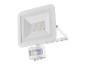 Projecteur LED extérieur avec détecteur de mouvement intégré.
