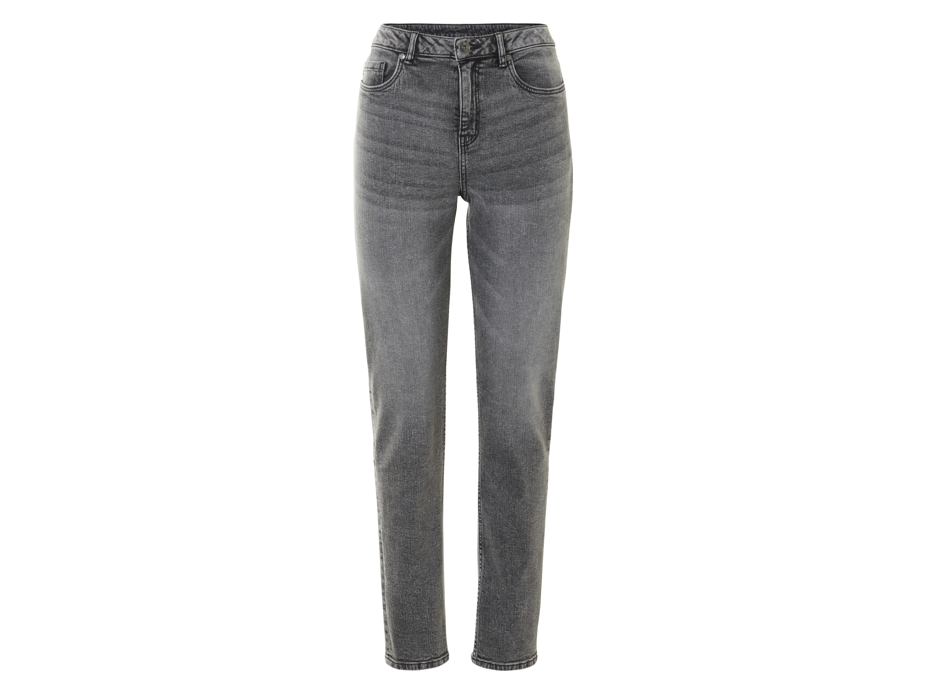 esmara® Jean droit femme (denim gris, 36 (regular))