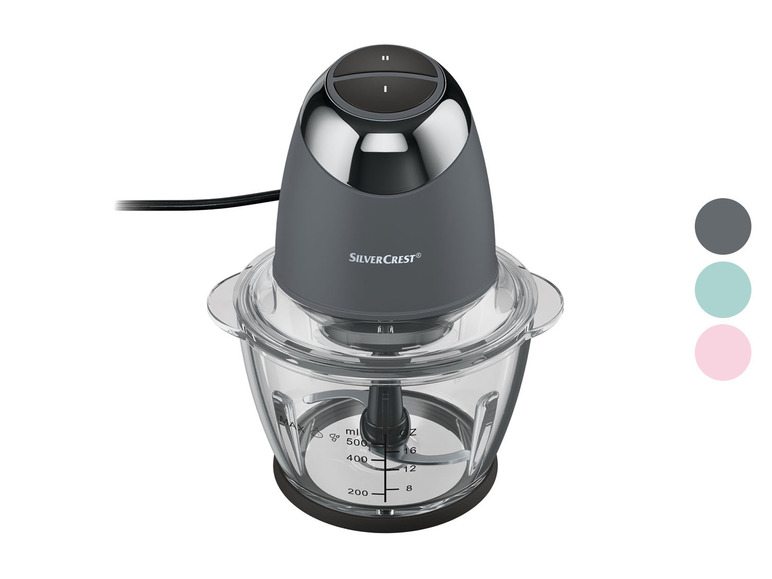 SILVERCREST® KITCHEN TOOLS SILVERCREST® Hachoir multifonction SMZC 500 C2,  500 W, 1,2 L - Wishupon