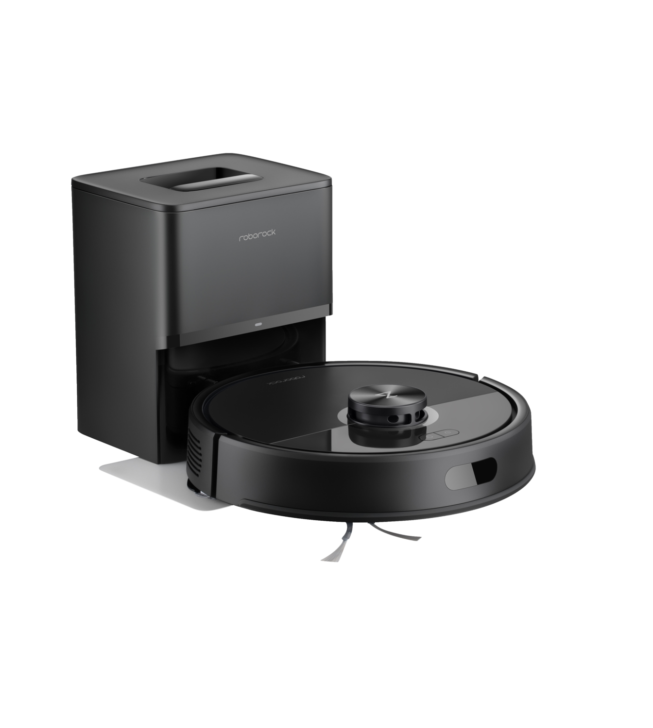 ROBOROCK Robot aspirateur et laveur Q7 Pro Max+ avec station de vidage (noir)