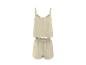 Ensemble de pyjama deux pièces beige avec débardeur à fines bretelles et short