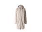 Imperméable beige à capuche pour femme