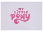 Un t-shirt blanc avec un logo rose 'My Little Pony'.