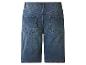 Short en jean bleu pour homme, vue arrière