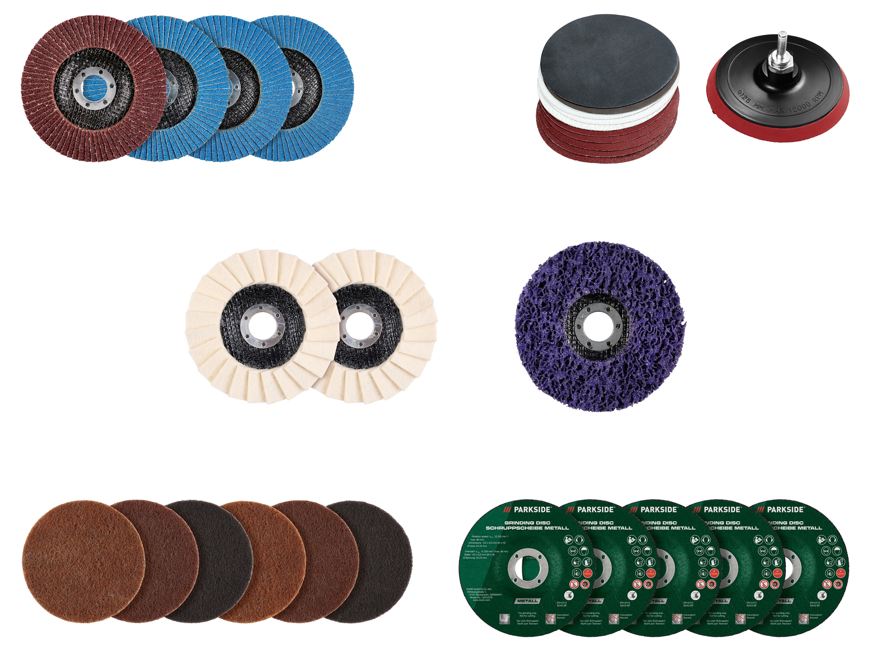 PARKSIDE® Set de disques