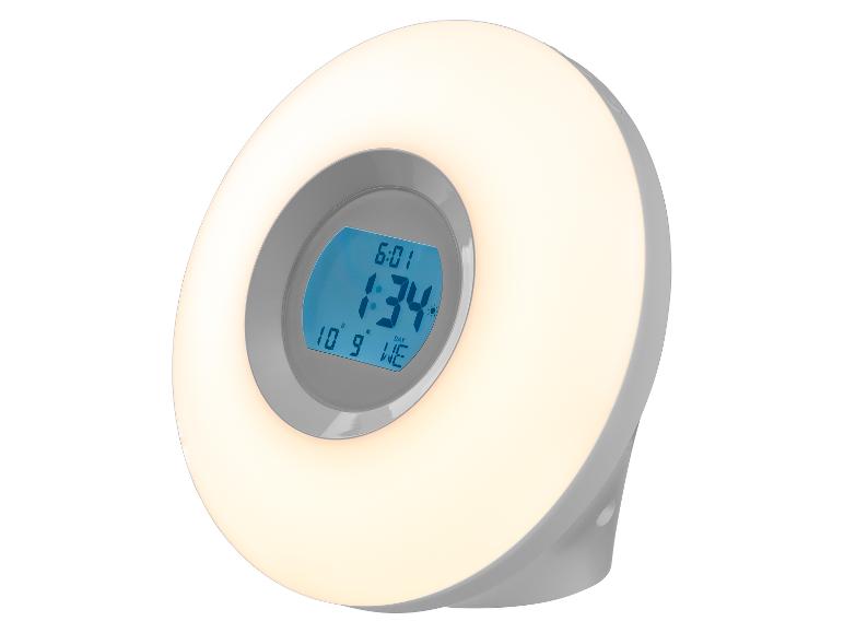 Réveil lumineux au design moderne.