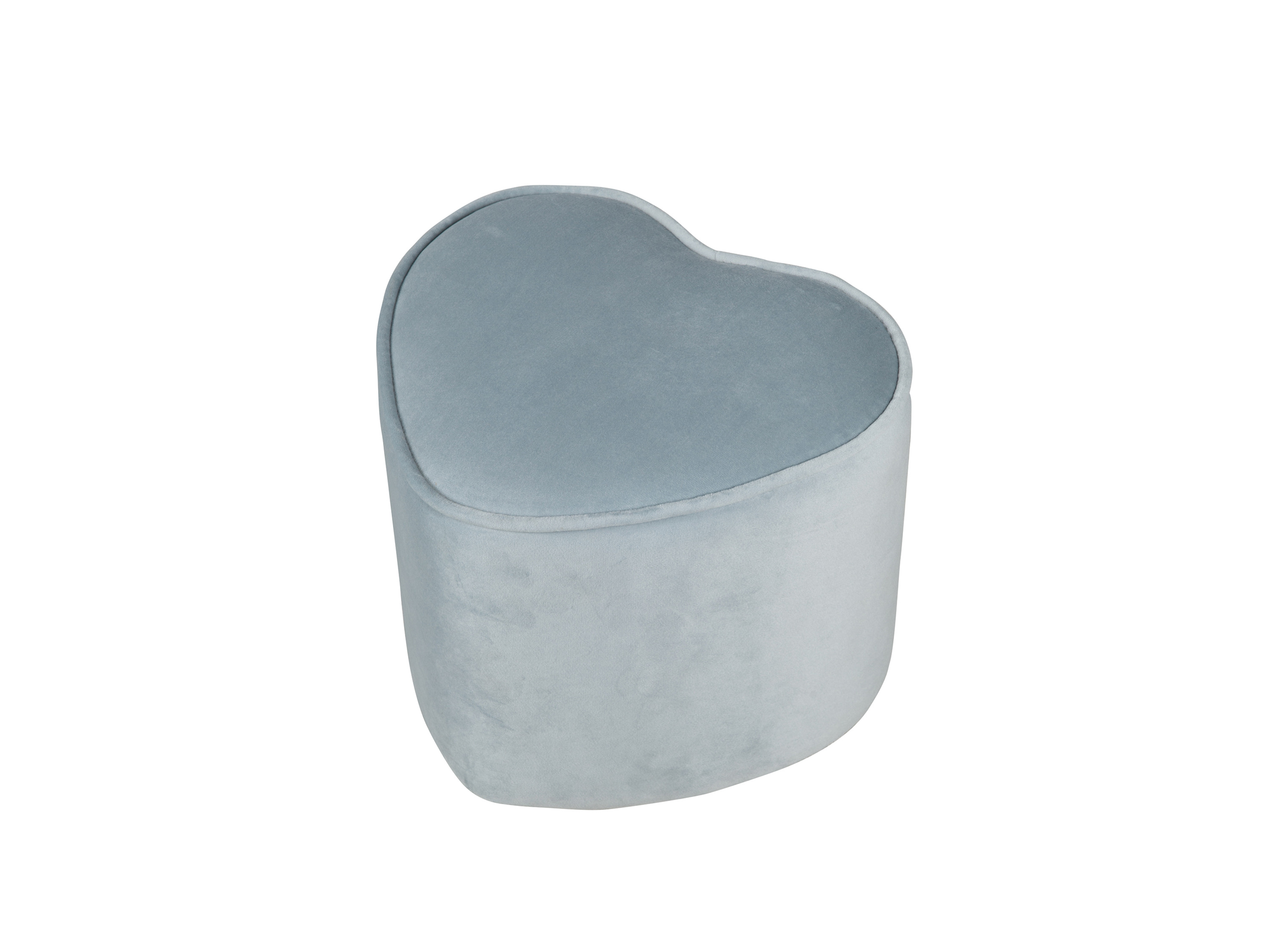 roba Pouf Coffre Ovale en Velours pour Chambre Enfant "Lil Sofa" Tabouret Avec Coffre de Rangement - vue 3