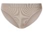 Culotte femme beige en matière côtelée