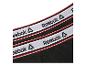Boxers noirs Reebok avec ceinture logo blanche, rouge et noire