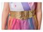 Robe d'enfant avec corsage étoilé et jupe en tulle arc-en-ciel