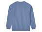 Un sweat-shirt bleu à manches longues