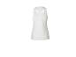 Débardeur de sport blanc pour femme avec dos nageur