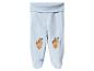 Leggings bébé bleu clair avec de jolies applications glands.