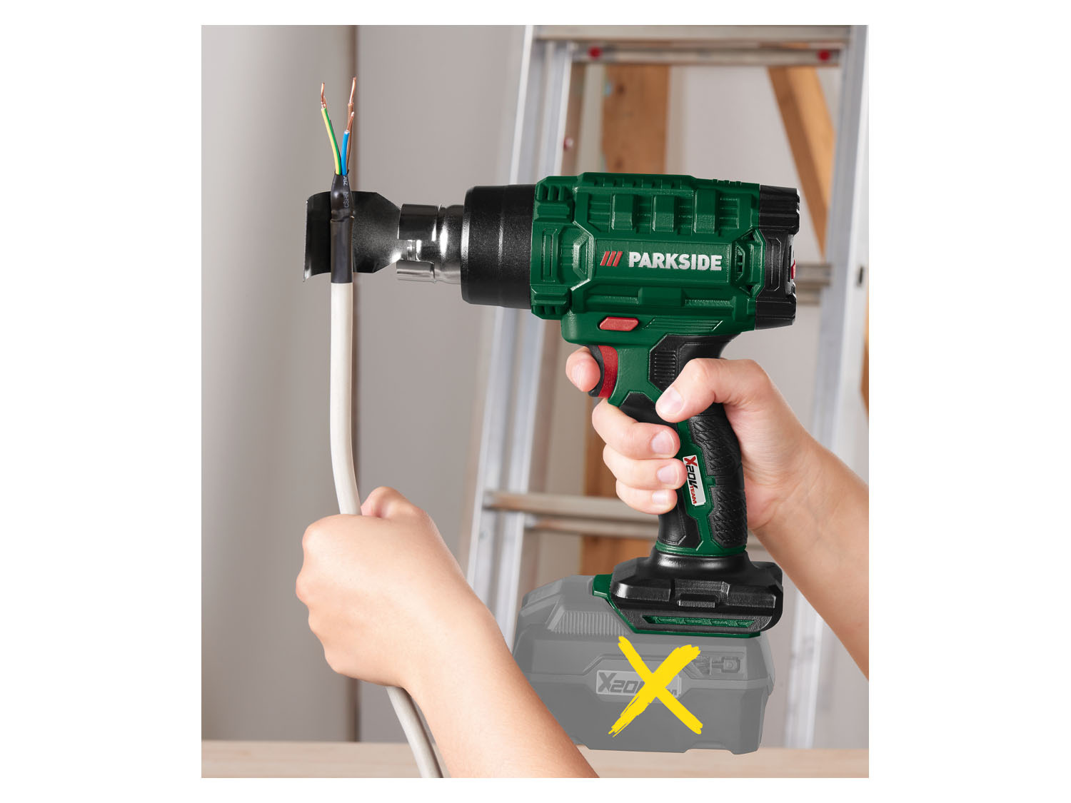 PARKSIDE® Décapeur thermique sans fil »PHLGA 20-Li A1«, 20 V