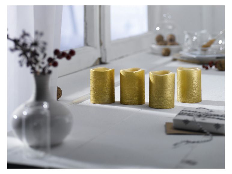 Aller en mode plein écran : LIVARNO home Bougies à LED en cire véritable - Image 17