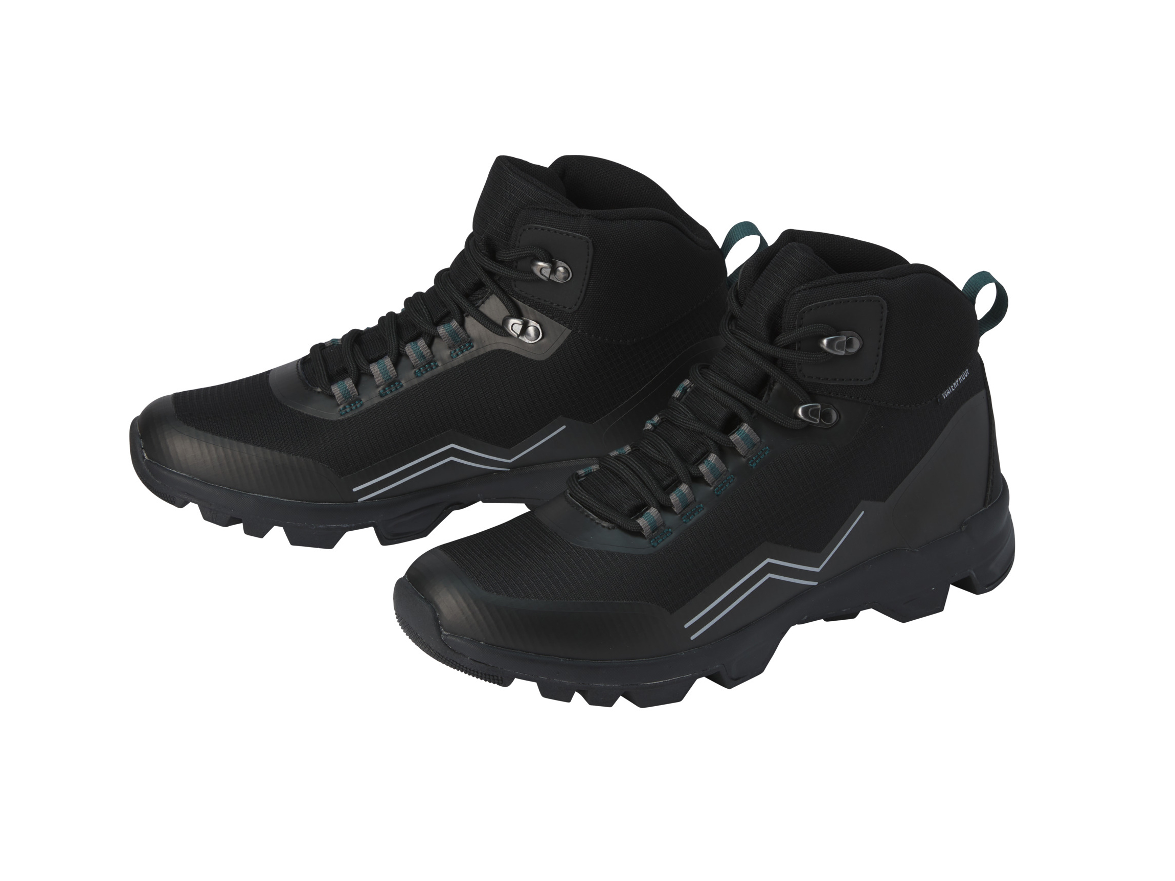 CRIVIT Chaussures de trekking montantes homme (41, noir)