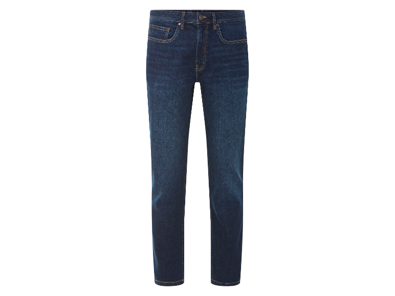 Un jean bleu.