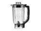Pichet de mixeur transparent avec mesures jusqu'à 1000 ml, 32 oz et 4 tasses.