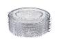 Déshydrateur alimentaire empilable en plastique transparent.