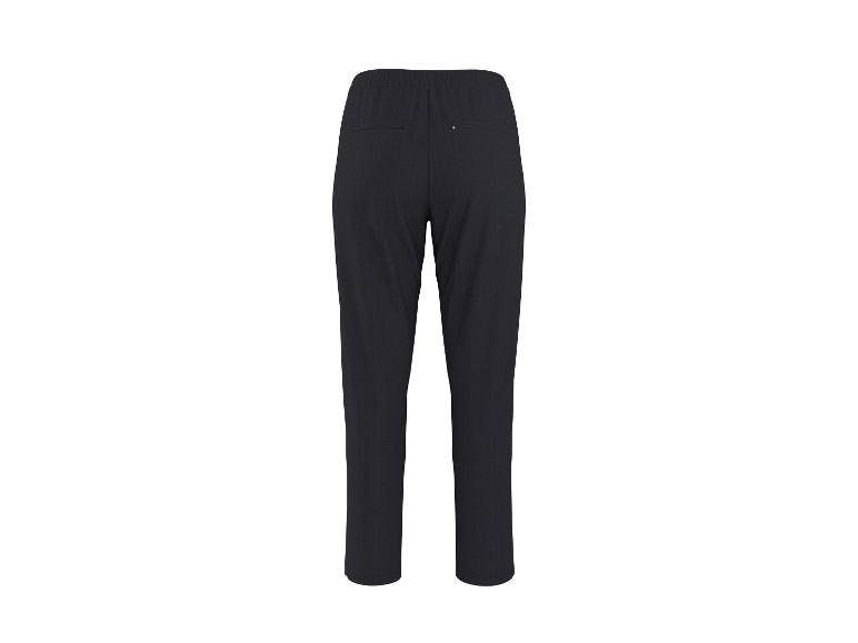 Pantalon de jogging bleu foncé pour homme avec taille élastique, vue arrière