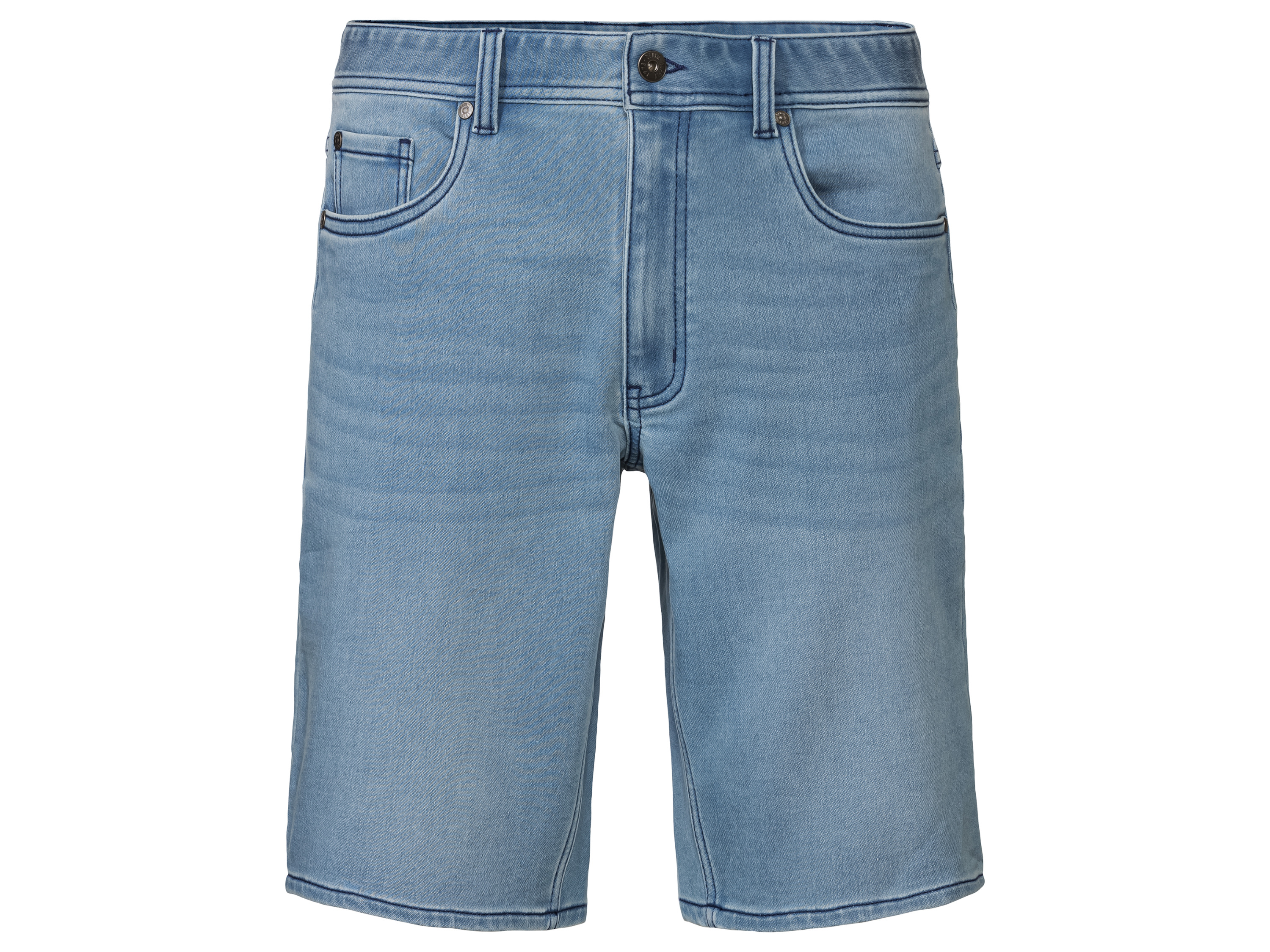 LIVERGY® Bermuda en jean homme  (bleu clair)