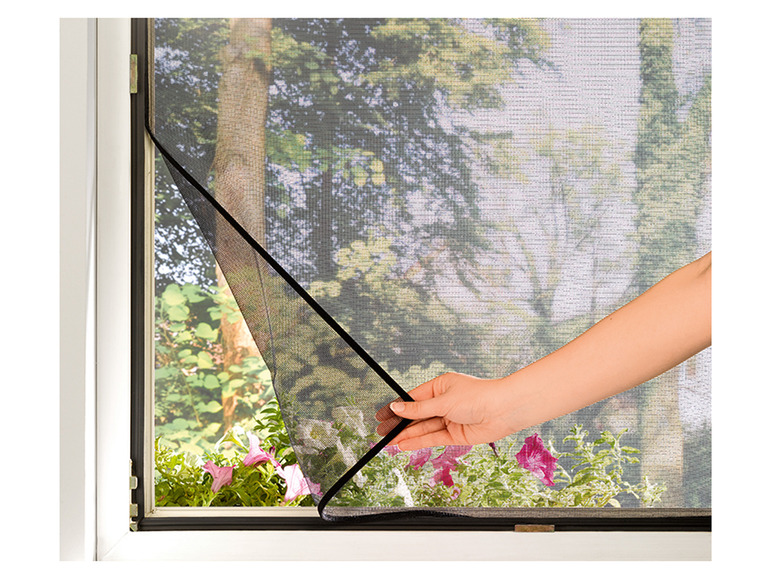 Aller en mode plein écran : LIVARNO home Moustiquaire avec velcro, 130 x 150 cm - Image 3