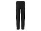 Pantalon cargo noir avec cordon de serrage