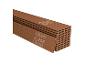 Paquet de 6 lames de terrasse marron, de 2,2 m de long, couvrant 2 m².
