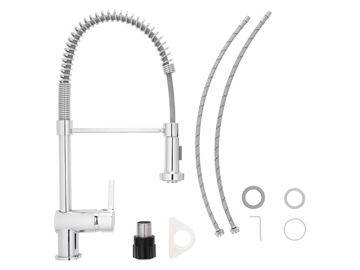 Robinet Cuisine Extractible Brizo Rook – Simple Trou – 1,8 GPM – Modèle 64074LF-PC