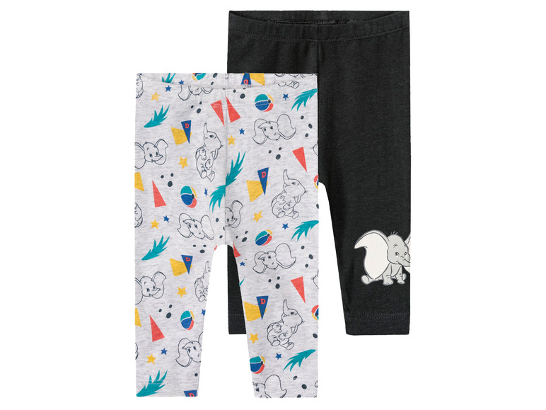 Aller en mode plein écran : Lot de 2 leggings bébé - Image 2