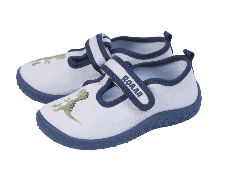 Chaussons pour enfants avec motif dinosaure et texte ROAAR.