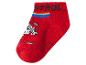 Chaussette rouge pour enfant avec un motif de chiot et l'inscription «PATROL».