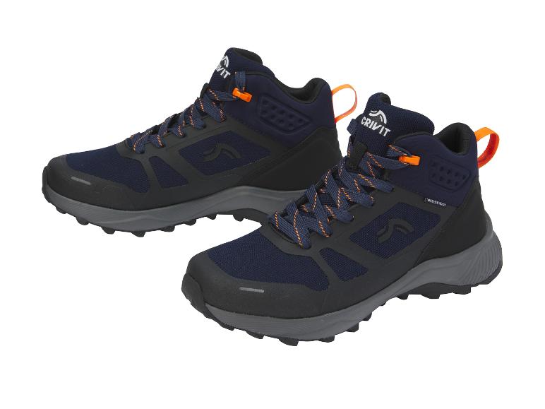 Chaussures de randonnée Crivit bleu marine, imperméables.