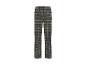 Pantalon de pyjama à carreaux pour homme en vert, noir et beige.