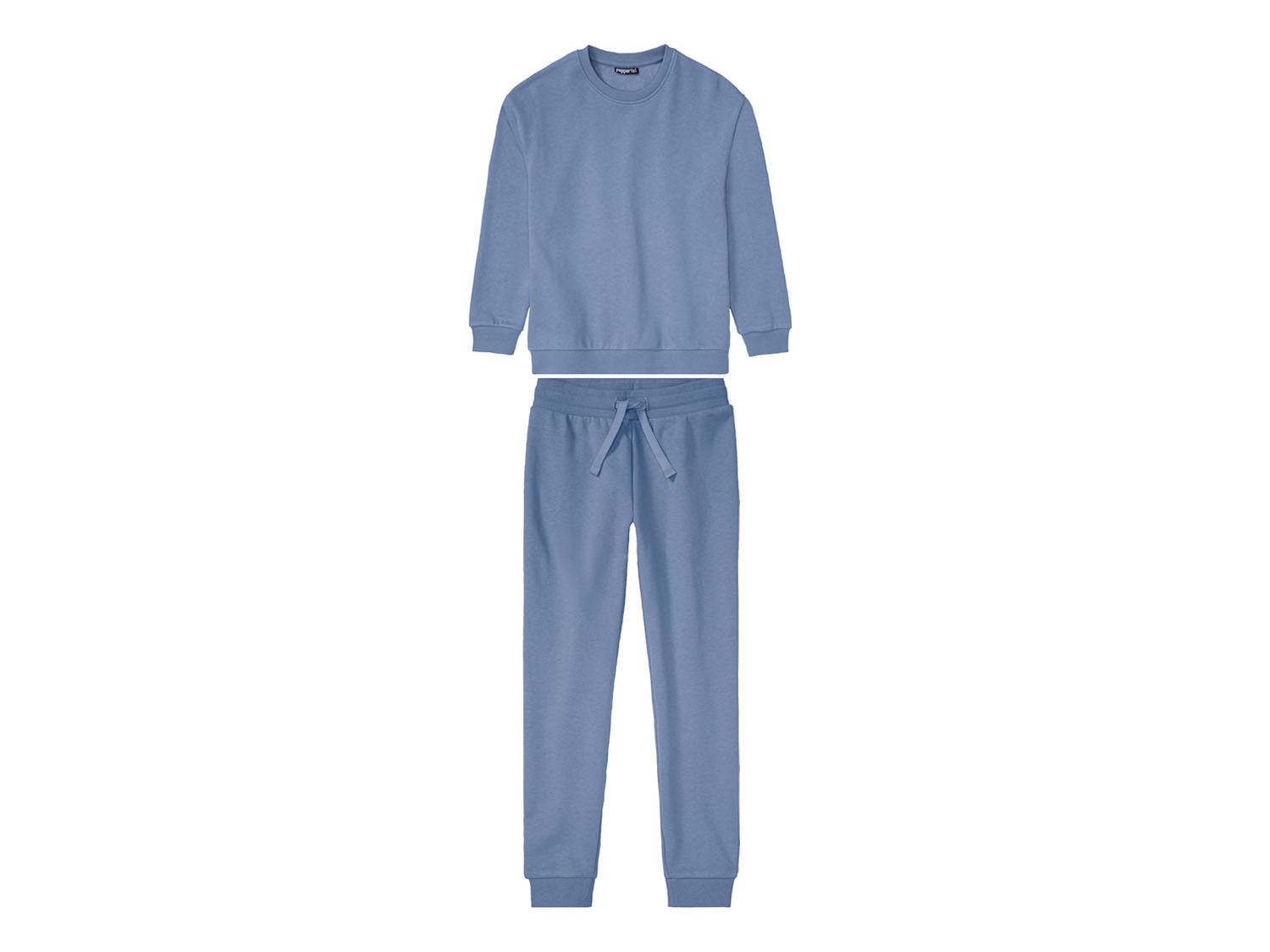 pepperts!® Ensemble pantalon et sweat-shirt fille (6-8 ans, bleu)