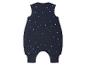 Gigoteuse bébé bleu marine à étoiles blanches